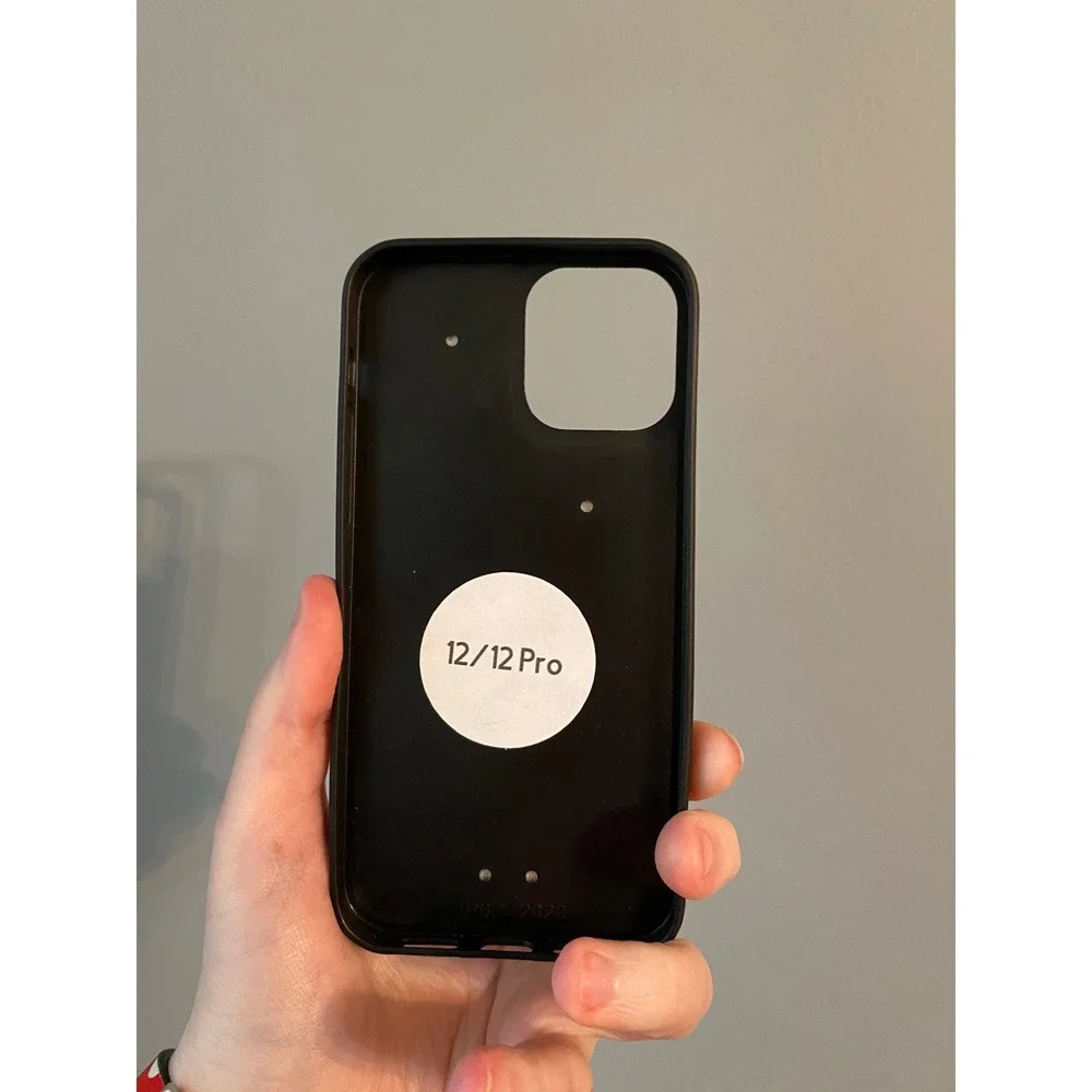 Volleyball Cow Print iPhone 12 12 Pro Case Unisex Black White Sporty Graphic